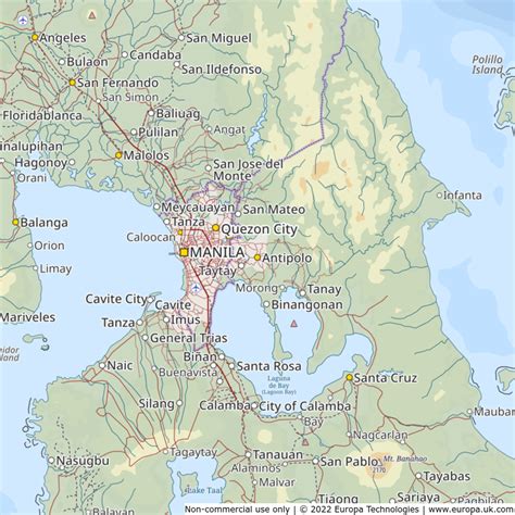 Map from antipolo to REAL QUEZON .